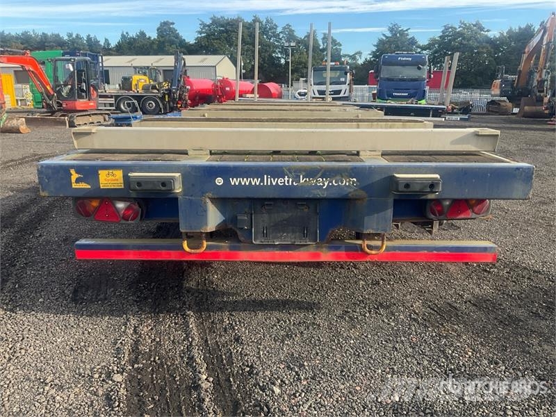 SDC 24 ton 8 m Tri/A Drawbar Flatbed Trailer Flatbed/Dropside trailers