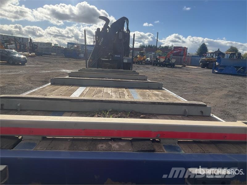 SDC 24 ton 9.80 m Tri/A Drawbar Flatbed Trailer Flatbed/Dropside trailers
