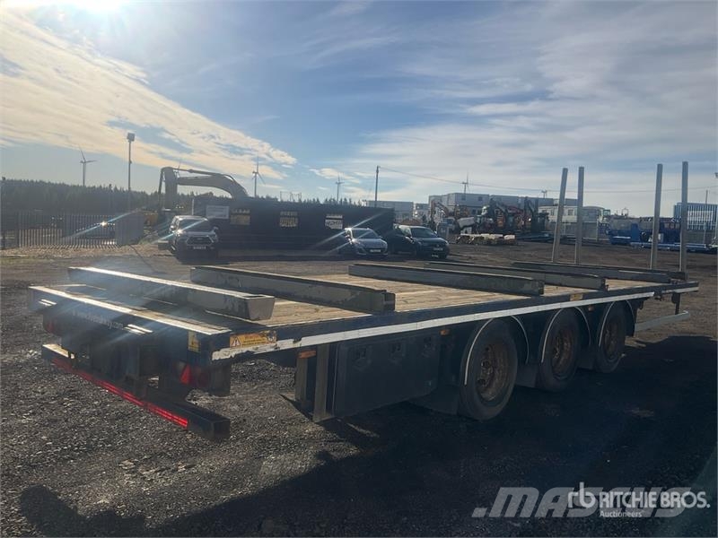 SDC Trailers 8.04 m Tri/A Drawbar Flatbed Trailer Flatbed/Dropside trailers