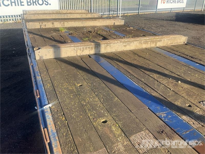 SDC Trailers 8.04 m Tri/A Drawbar Flatbed Trailer 自卸半挂车