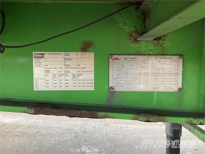 SDC Tri/A Tri Axle Trailer Overige aanhangers