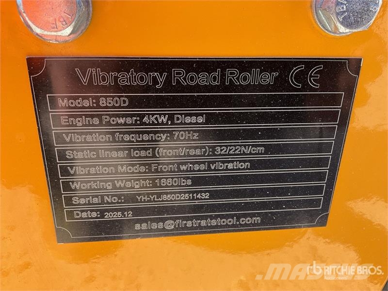 SDLOOL 850D Double Drum Roller (Unused) Valjci sa duplim bubnjem