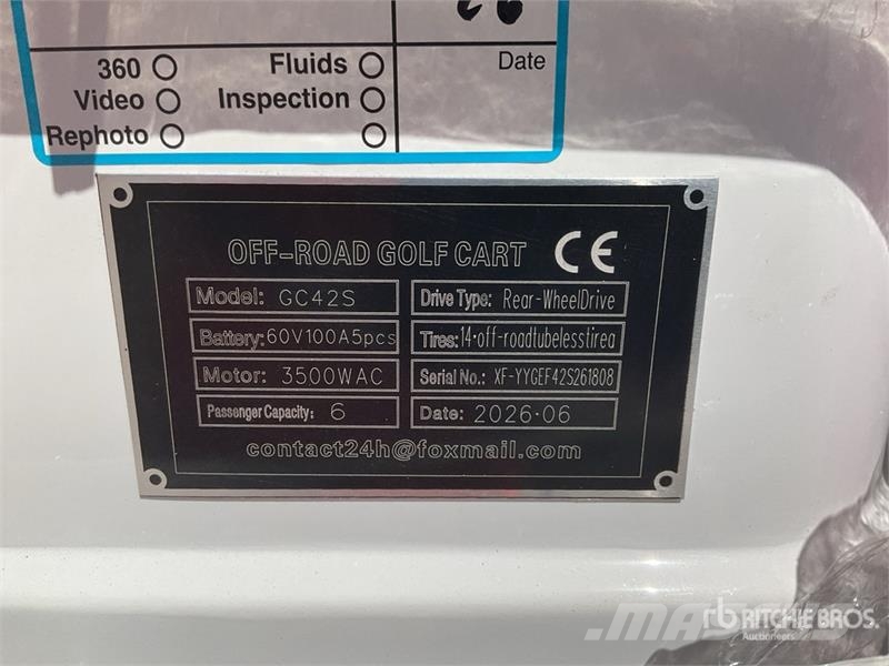 SDLOOL SL-GC42S Off-Road Golf Cart (Unused) Golf vozila