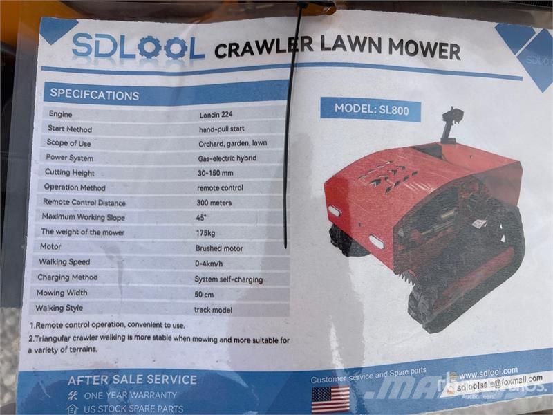  SDLOOL SL800 Lawn Mower (Unused) ركوب الحشائش