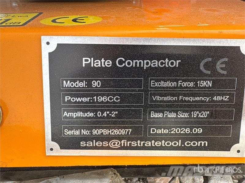  SDLOOL SL90 Vibratory Plate Compactor (Unused) دكاكات أفقية