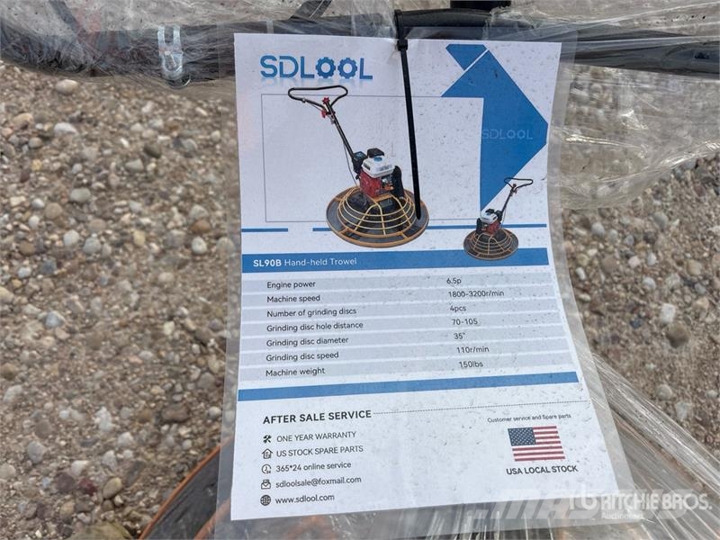 SDLOOL SL90B Power Trowel (Unused) Zacieraczki