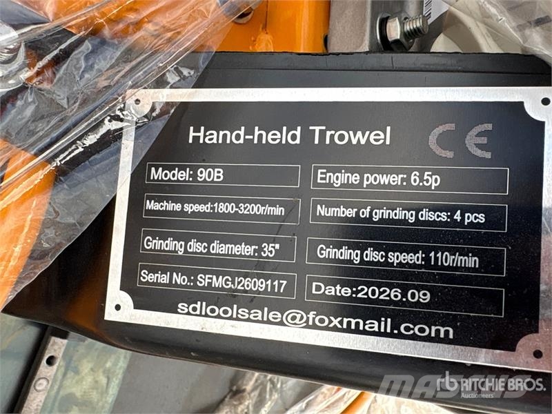 SDLOOL SL90B Power Trowel (Unused) Zacieraczki