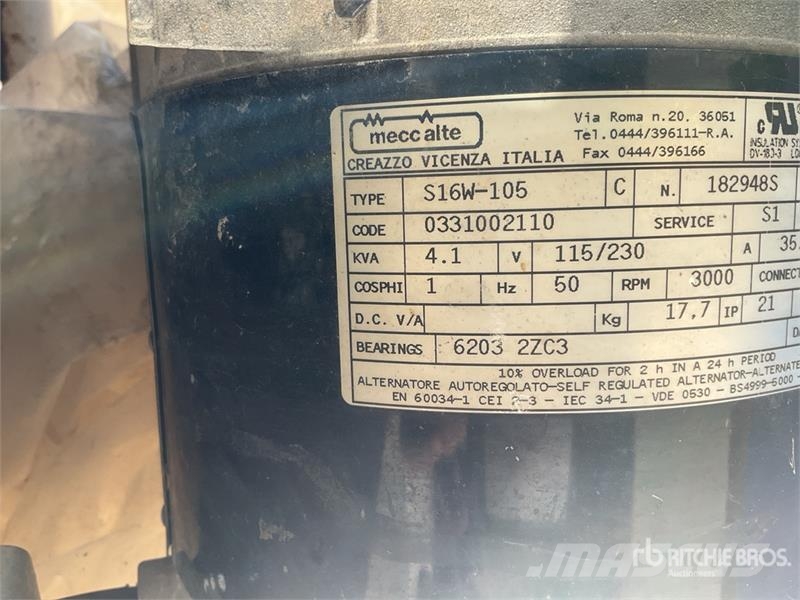 Sdmo R4 Portable Generator Set Andre generatorer