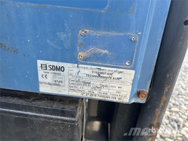 Sdmo TECHNIC15000TE AVR C Portable Generator Set Drugi agregati