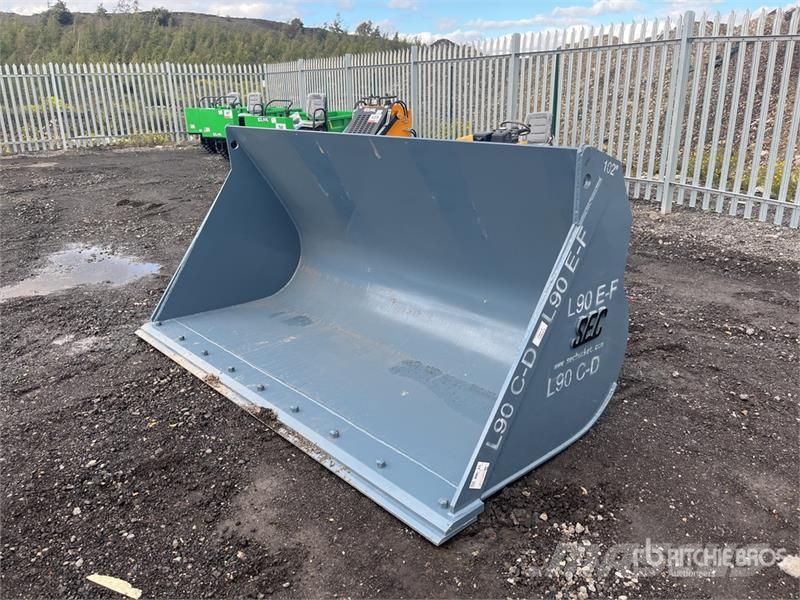 SEC 102 in Wheel Loader Bucket - Fits Volvo L90 (Unuse Buckets