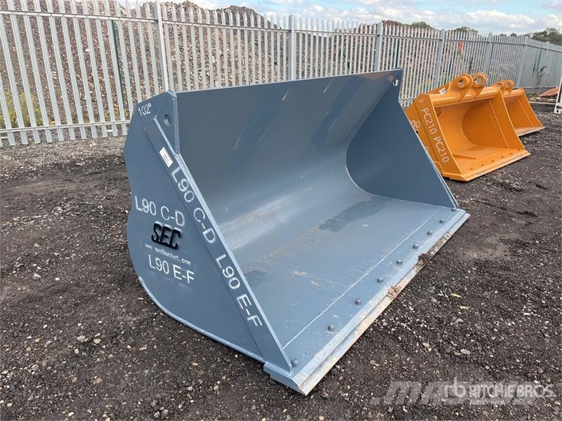 SEC 102 in Wheel Loader Bucket - Fits Volvo L90 (Unuse Buckets