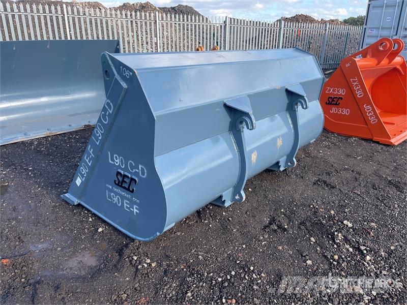 SEC 106 in Wheel Loader Bucket - Fits Volvo L90 (Unuse Buckets