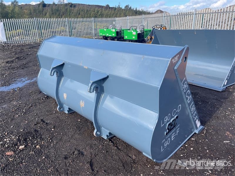 SEC 106 in Wheel Loader Bucket - Fits Volvo L90 (Unuse Buckets