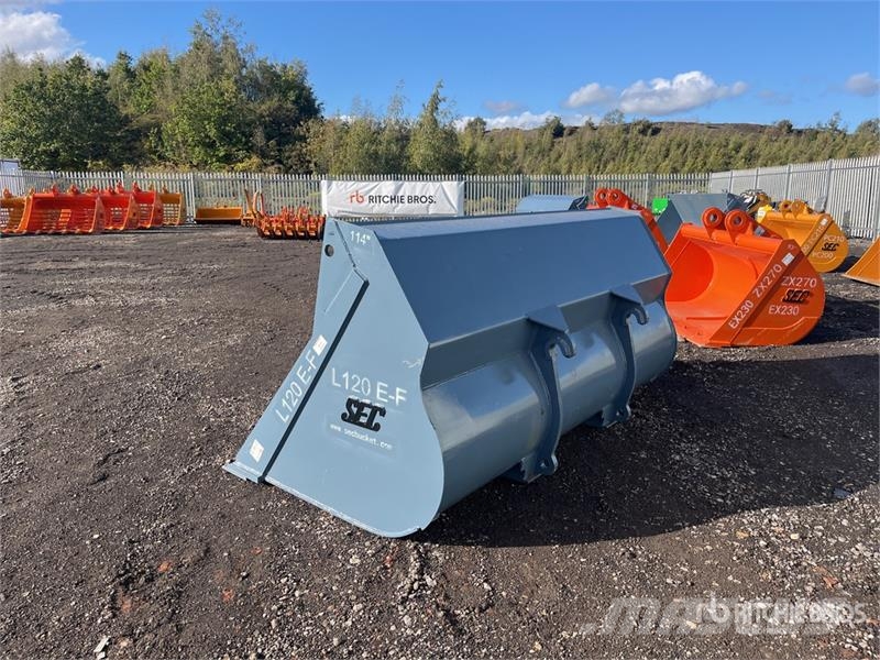 SEC 114 in Wheel Loader Bucket - Fits Volvo L120 (Unus Buckets