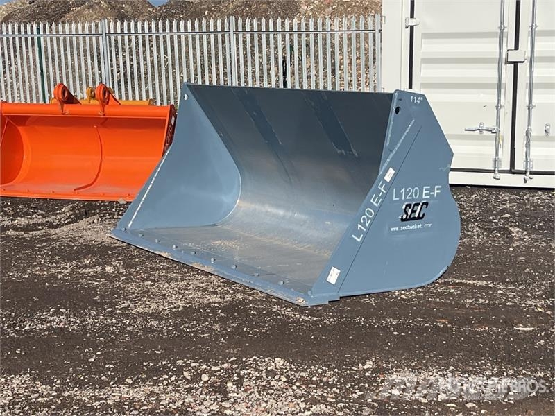 SEC 114 in Wheel Loader Bucket - Fits Volvo L120 (Unus Buckets