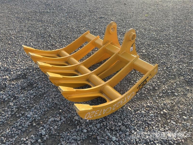 SEC 1550 mm 60" to fit Cat 320 Excavator Rake (Unused) Šieno grėbliai ir vartytuvai