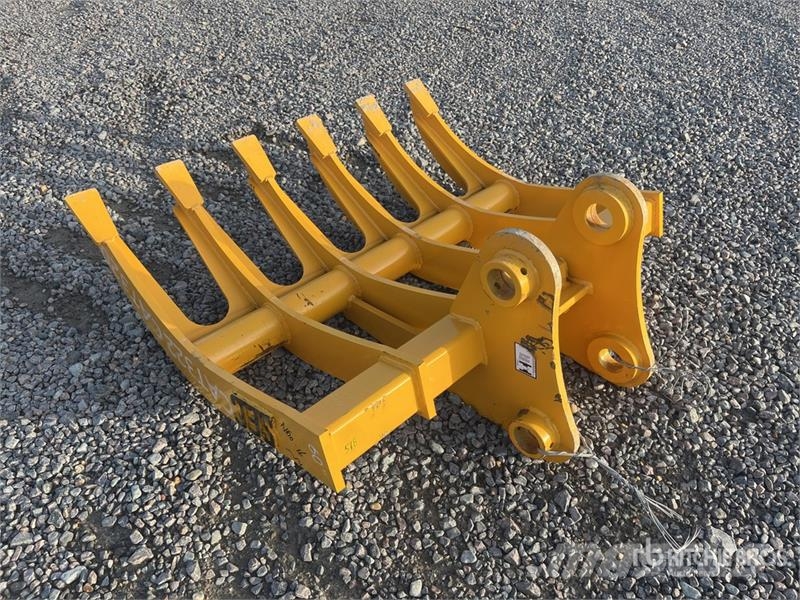 SEC 1550 mm 60" to fit Cat 320 Excavator Rake (Unused) Šieno grėbliai ir vartytuvai