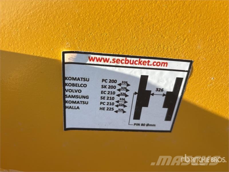 SEC 1600 mm Skeleton Excavator Bucket (Unused) Godet