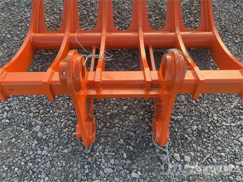 SEC 1700 mm 66" to fit ZX270 Excavator Rake (Unused) Šieno grėbliai ir vartytuvai