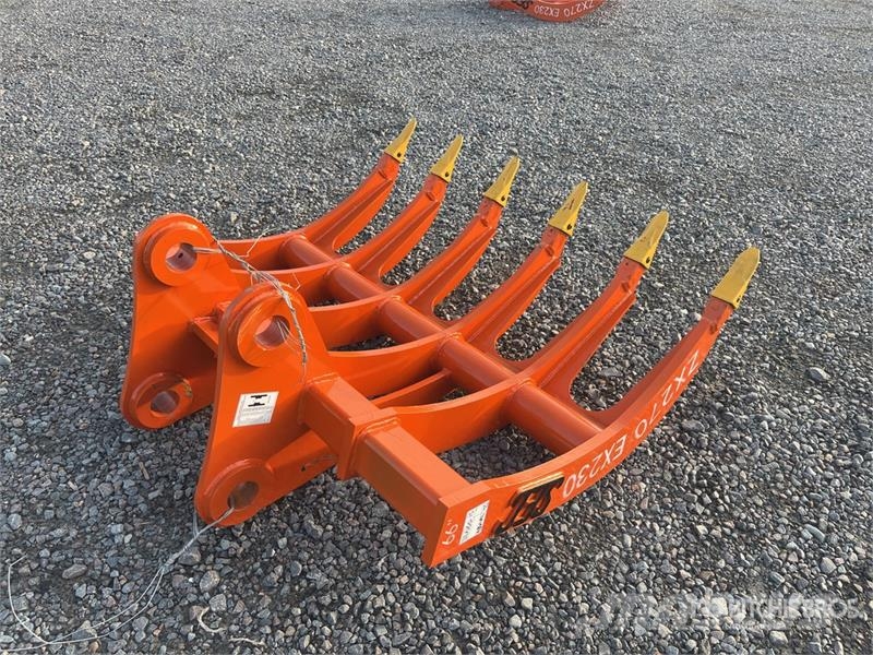 SEC 1700 mm 66" to fit ZX270 Excavator Rake (Unused) Šieno grėbliai ir vartytuvai