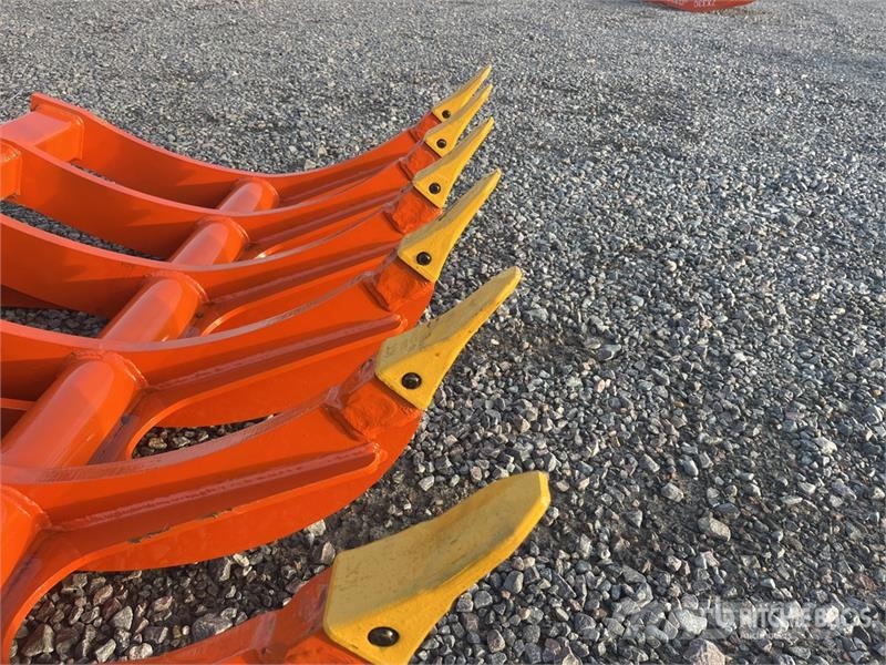 SEC 1700 mm 66" to fit ZX270 Excavator Rake (Unused) Šieno grėbliai ir vartytuvai