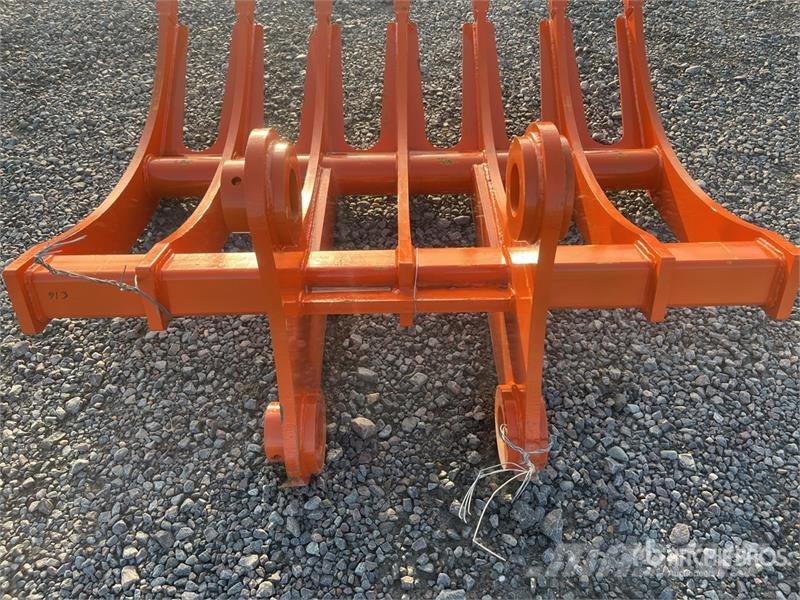 SEC 1850 mm 72" to fit ZX330 Excavator Rake (Unused) Šieno grėbliai ir vartytuvai