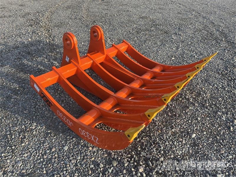 SEC 1850 mm 72" to fit ZX330 Excavator Rake (Unused) Šieno grėbliai ir vartytuvai