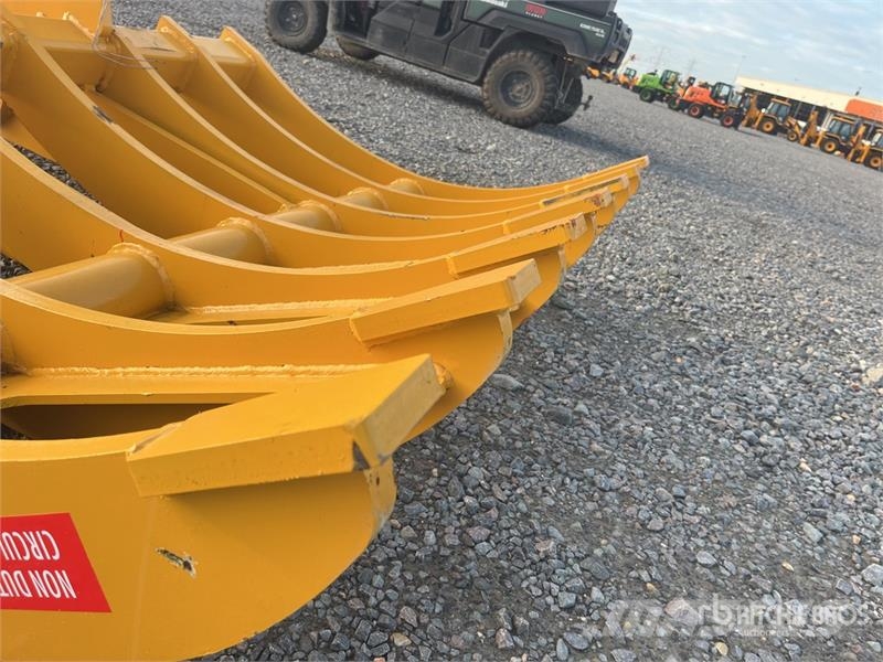 SEC 1900 mm 72" to fit Cat 330 Excavator Rake (Unused) Šieno grėbliai ir vartytuvai