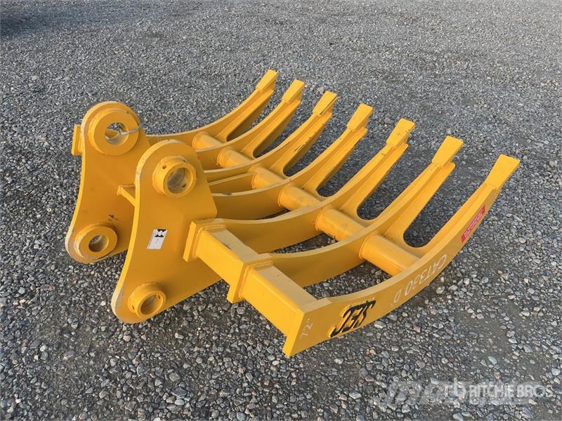 SEC 1900 mm 72" to fit Cat 330 Excavator Rake (Unused) Šieno grėbliai ir vartytuvai