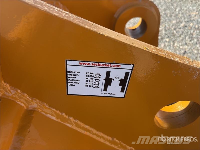 SEC 1930 mm Cleanup 76" to fit PC200 ditching Excavato Cucharones