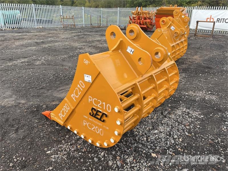 SEC 58 in Skeleton Excavator Bucket - Fits Komatsu PC2 Buckets