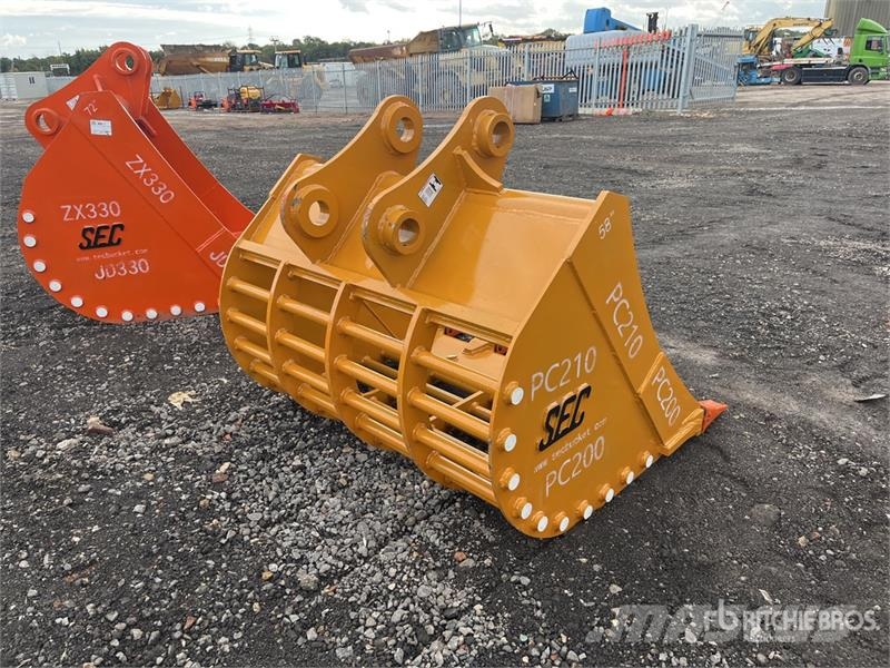 SEC 58" to fit PC200 skeleton Excavator Bucket (Unused Kašike / Korpe