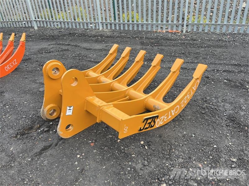SEC 60 in 60" to fit Cat 320 Excavator Rake - Fits Cat Граблі і сінозворушувачі