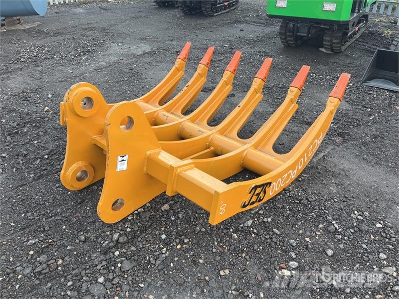 SEC 60 in Excavator Rake - Fits Komatsu PC200 (Unused) Rakes and tedders
