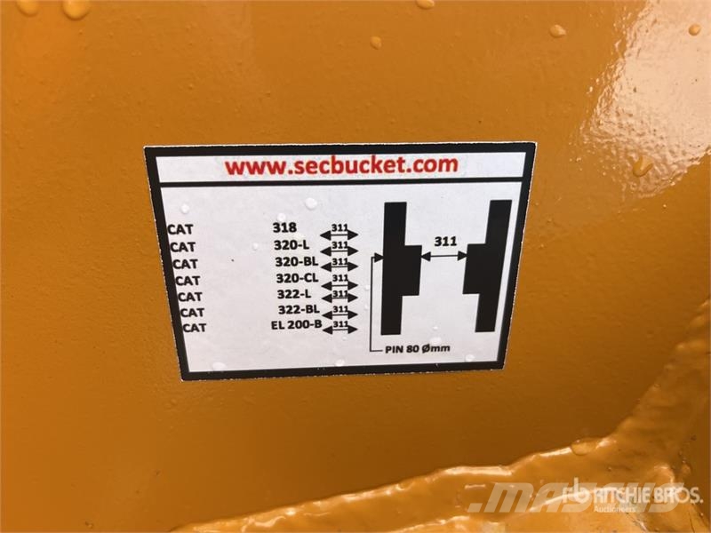 SEC 63 in Skeleton Excavator Bucket - Fits Cat 320 (Un Buckets