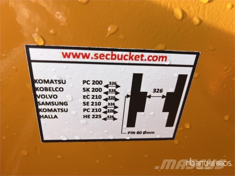 SEC 63 in Skeleton Excavator Bucket - Fits Komatsu PC2 دلاء