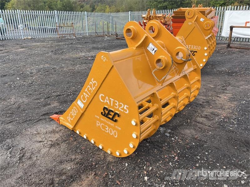 SEC 63" to fit Cat 325D skeleton Excavator Bucket (Unu Kašike / Korpe
