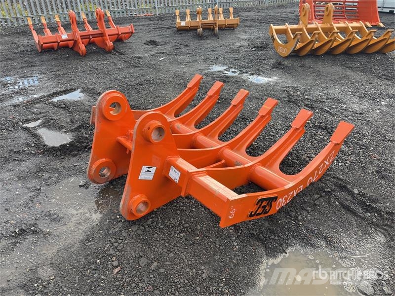 SEC 66 in Excavator Rake - Fits Hitachi ZX270 (Unused) Граблі і сінозворушувачі