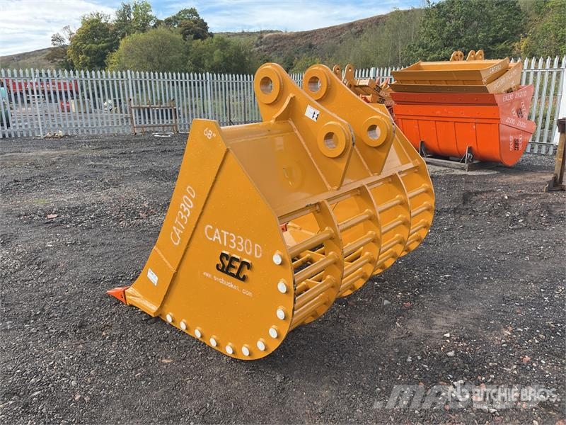 SEC 68" to fit Cat 330D skeleton Excavator Bucket (Unu Kašike / Korpe