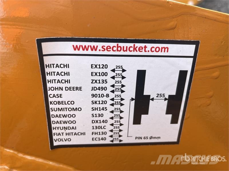 SEC 68" to fit ZX120 ditching Excavator Bucket (Unused Kašike / Korpe
