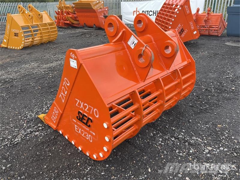 SEC 68" to fit ZX270 skeleton Excavator Bucket (Unused Kašike / Korpe
