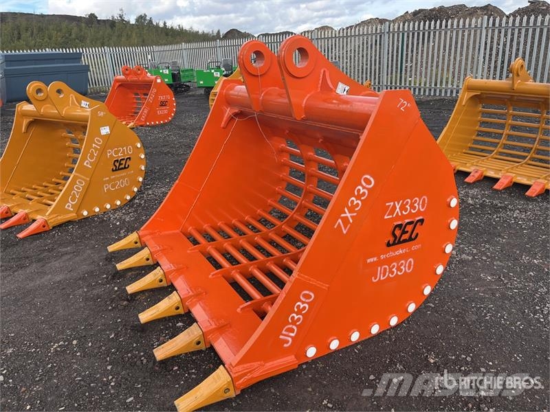 SEC 72 in Excavator Bucket - Fits Hitachi ZX330 (Unuse Buckets