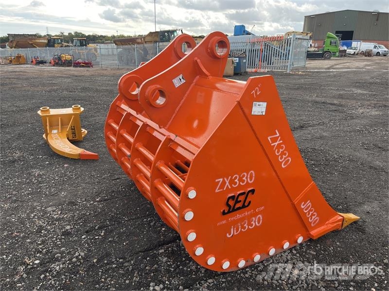 SEC 72 in Excavator Bucket - Fits Hitachi ZX330 (Unuse Buckets