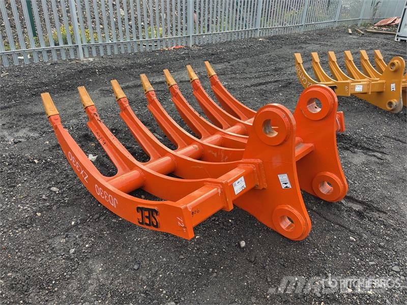 SEC 72 in Excavator Rake - Fits Hitachi ZX330 (Unused) Граблі і сінозворушувачі