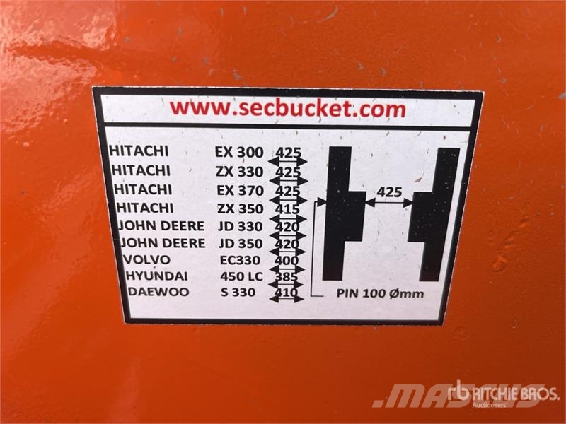 SEC 72" to fit ZX330 skeleton Excavator Bucket (Unused Kašike / Korpe