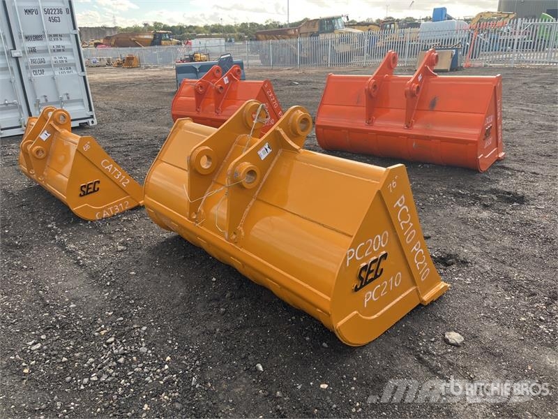 SEC 76 in Ditching Excavator Bucket - Fits Komatsu PC2 Baldes