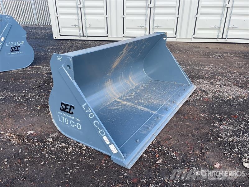 SEC 98 in Wheel Loader Bucket - Fits Volvo L70 (Unused Buckets