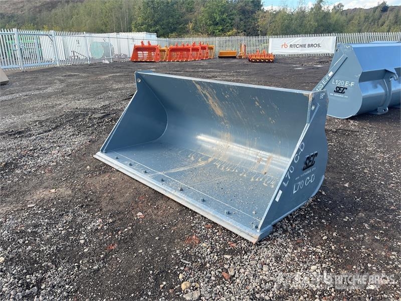 SEC 98 in Wheel Loader Bucket - Fits Volvo L70 (Unused Buckets