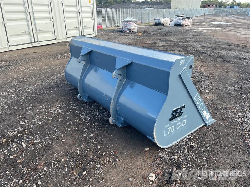 SEC 98 in Wheel Loader Bucket - Fits Volvo L70 (Unused Buckets
