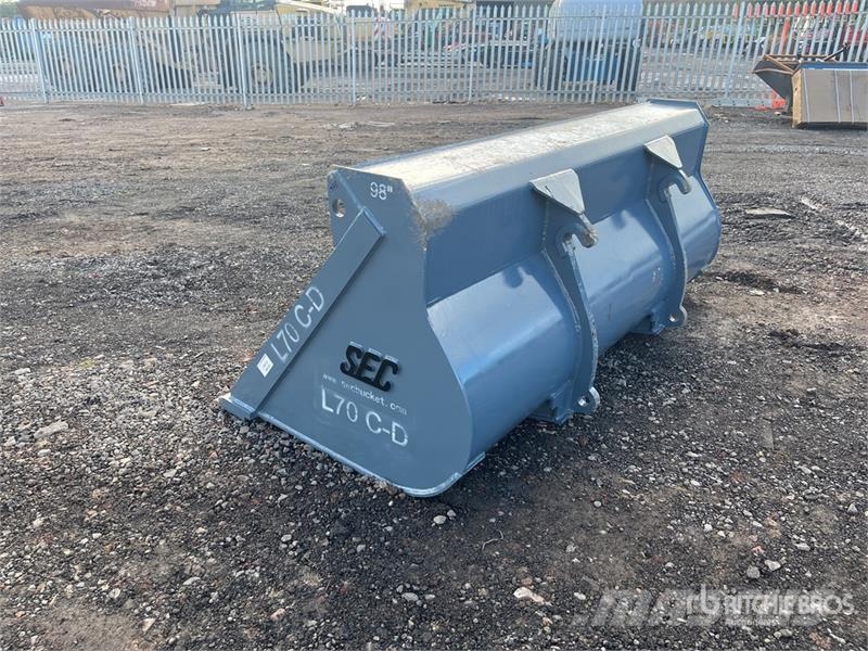 SEC 98 in Wheel Loader Bucket - Fits Volvo L70 (Unused Buckets